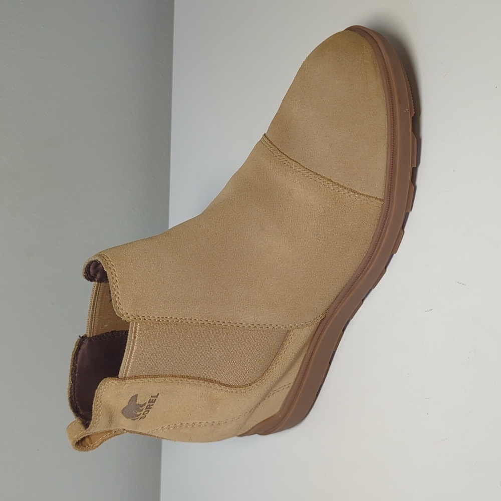 Sorel EVIE II Chelsea Boots – Tan Beige Suede| Size 11 - Picture 7 of 10